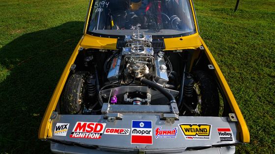 Small Block-Powered 1972 Dodge Colt Drag Car