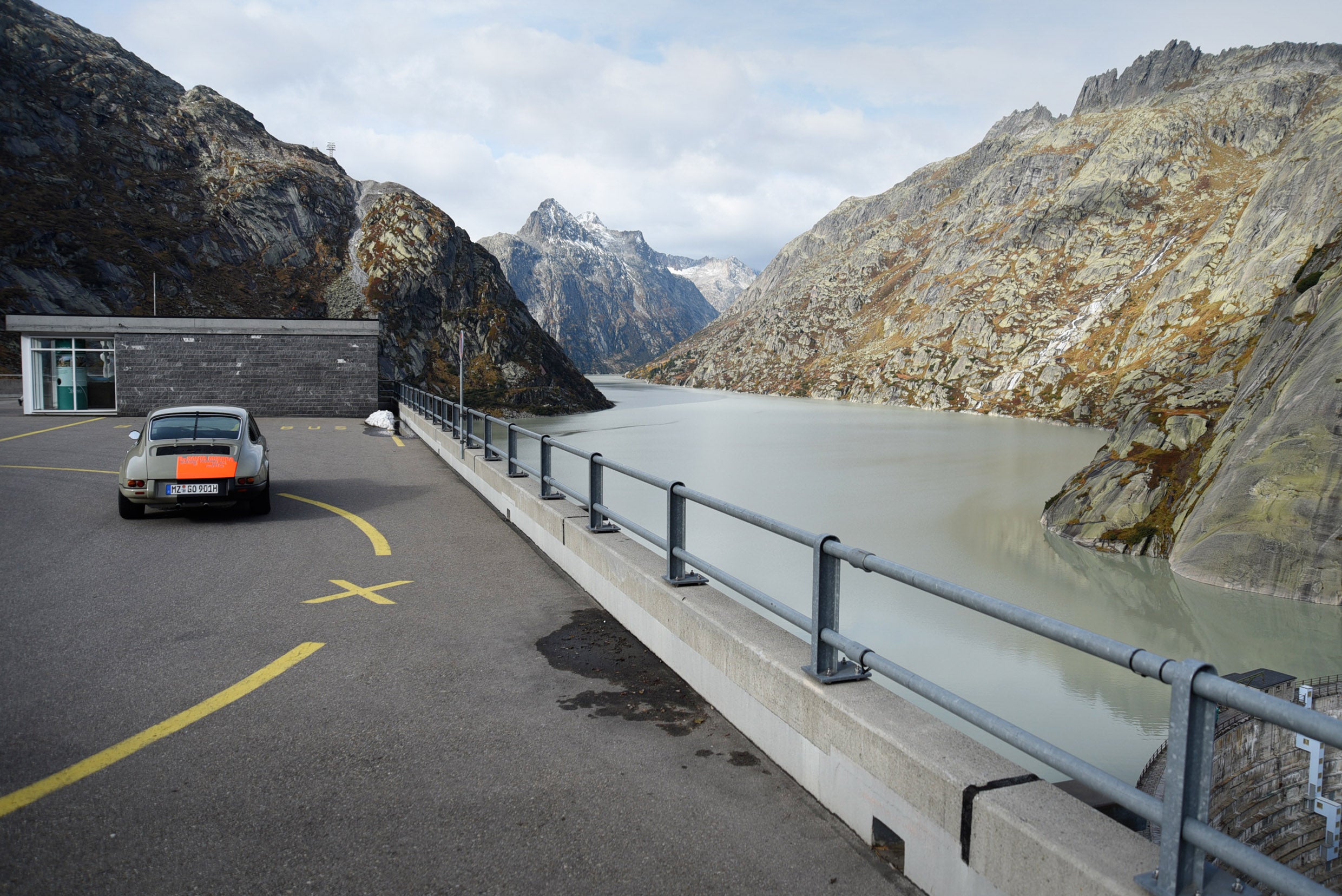 Hot-Rodded Porsche 911 in the Swiss Alps