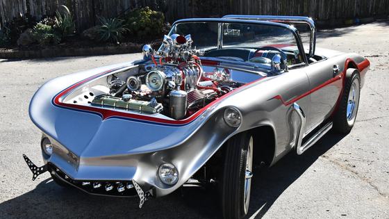 1955 Ford Thunderbird "Moon Rocket" by Jerry Anolik