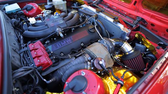 Turbocharged BMW E30 325i