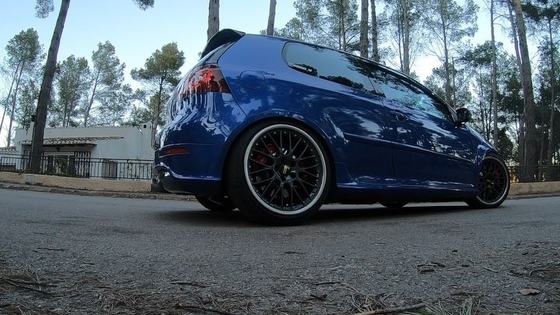 Stanced Volkswagen Golf