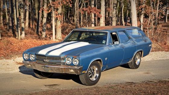 Big-Block 4-Speed 1970 Chevrolet Chevelle Wagon
