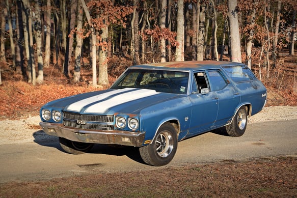 Big-Block 4-Speed 1970 Chevrolet Chevelle Wagon