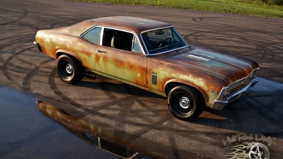 LS-Powered 1972 Chevrolet Nova SS with Patina Paint