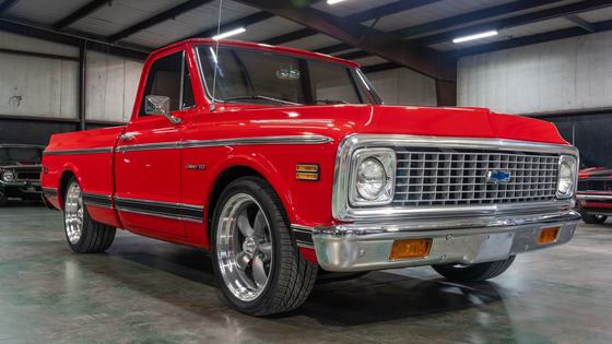 1971 Chevrolet C10 with 350 V8 and 700R4 Auto for $50k