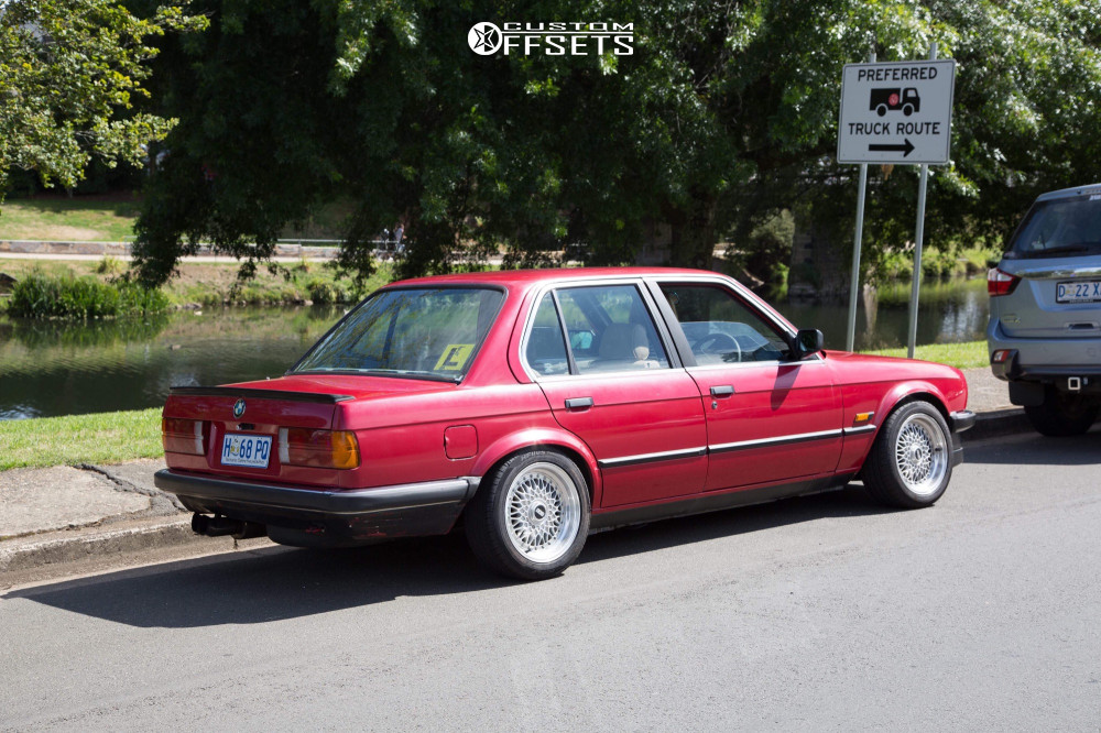1986 BMW 3 Series on BBS RS Wheels
