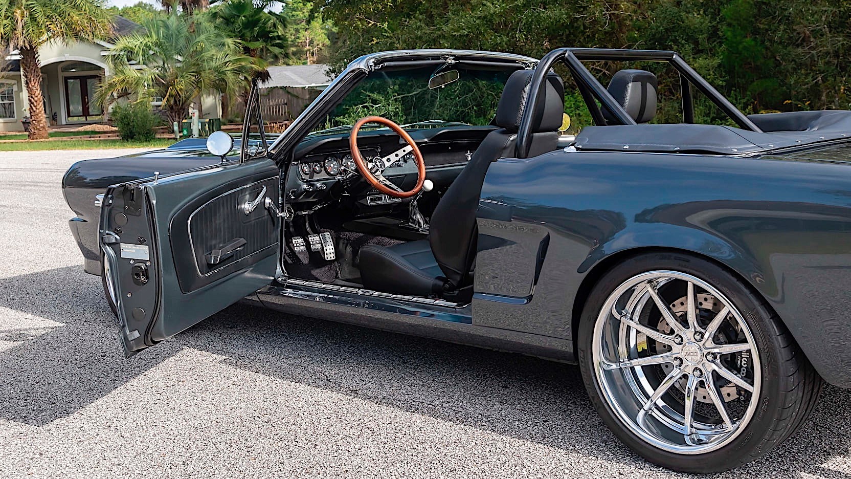 Restomod Aluminator-Powered 1965 Ford Mustang Convertible