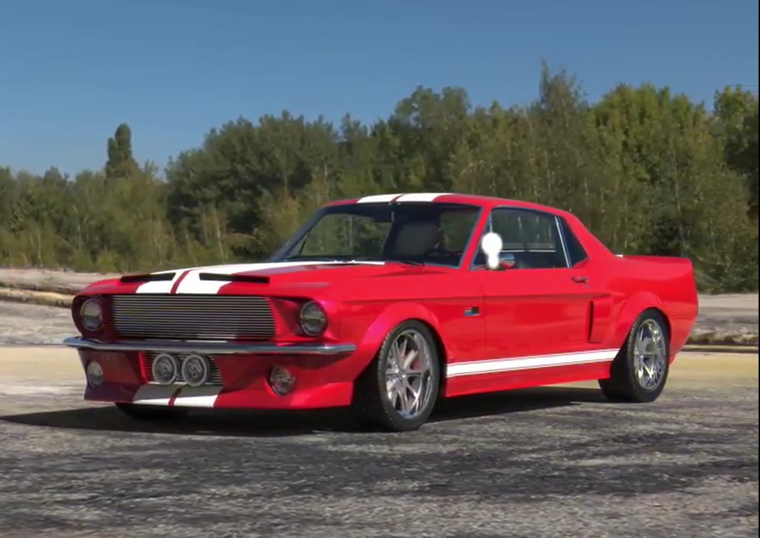 Widebody 1968 Ford Mustang California Special
