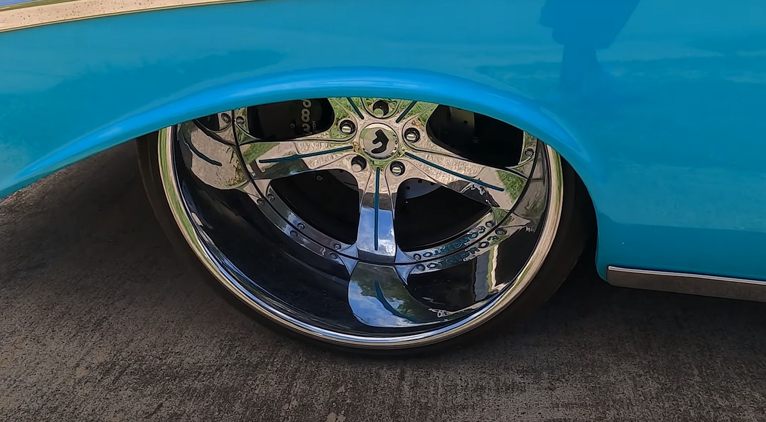 Supercharged LS-Swapped 1956 Chevrolet Bel Air