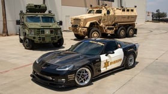 1100hp Turbocharged C6 Corvette Cop Car