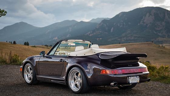 1988 Porsche 911 Turbo Cabriolet by Alfreddelia
