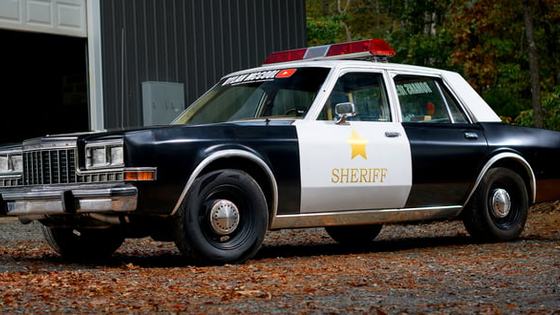 Turbocharged Dodge Diplomat Police Car by Dylan McCool