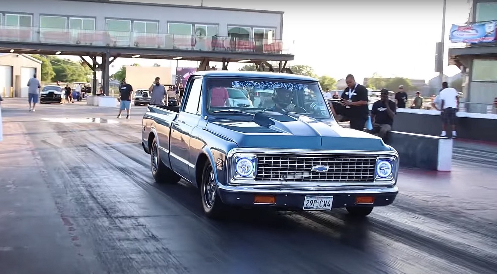Nitrous-Fueled LS-Powered 1972 Chevy C10 Sleeper