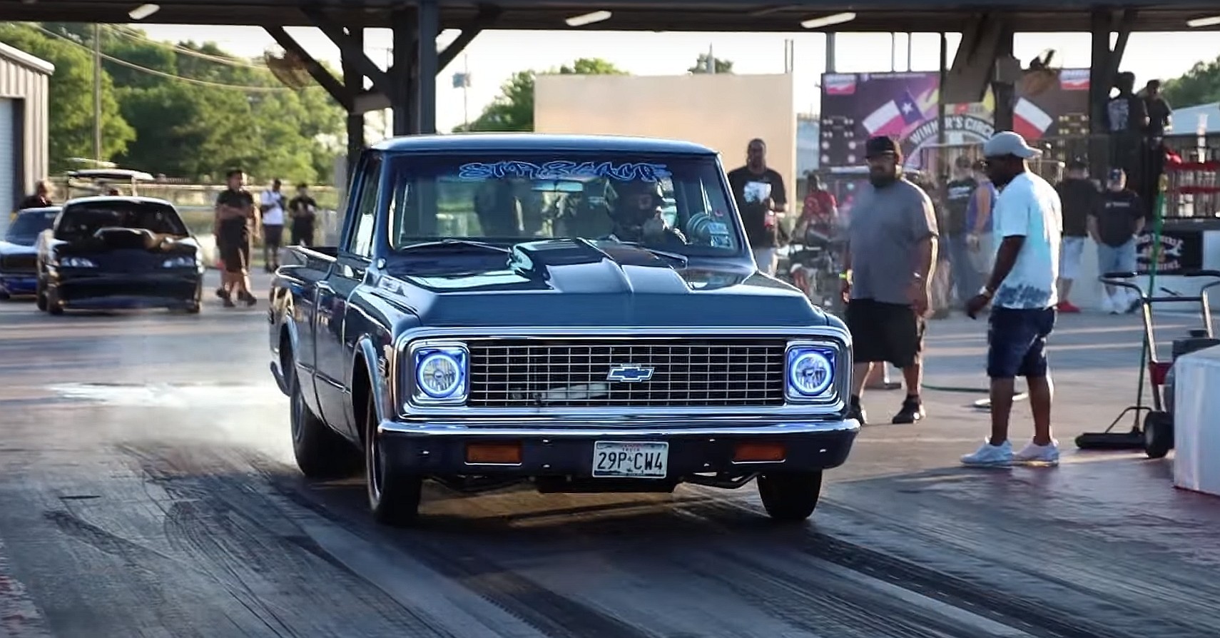 Nitrous-Fueled LS-Powered 1972 Chevy C10 Sleeper
