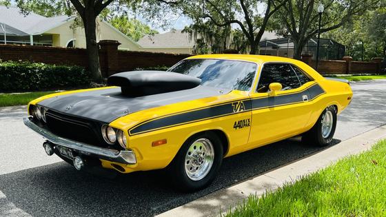 720hp 540 V8-Powered 1972 Dodge Challenger