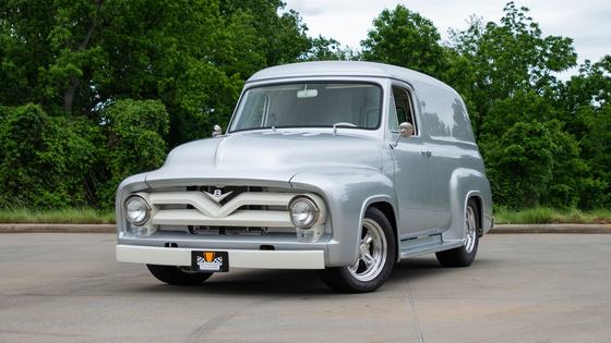570hp Stroker V8 1955 Ford F-100 Street Rod