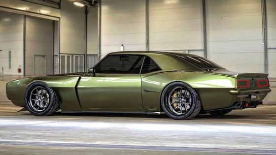 Rendered 1969 Chevy Camaro Restomod Concept