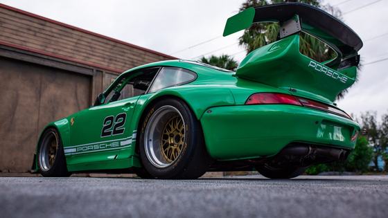 3.4L Porsche 911 Race Car with 993 GT2-Style Body