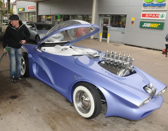 Custom Cosmotron Bubble Car by Paul Bacon