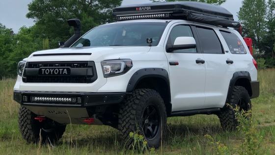 Modified 2008 Toyota Sequoia Overland Build