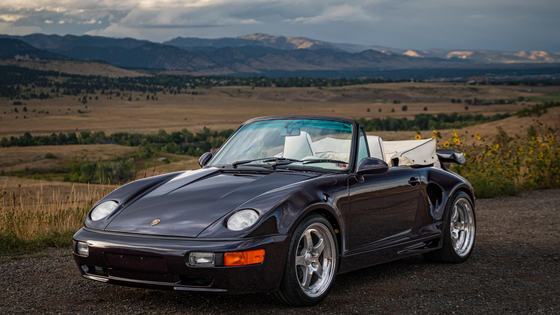 1988 Porsche 911 Turbo Cabriolet by Alfreddelia