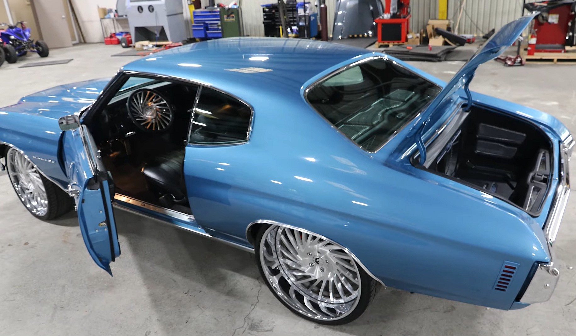 Modern LS-Powered 1970 Chevrolet Chevelle on 24s