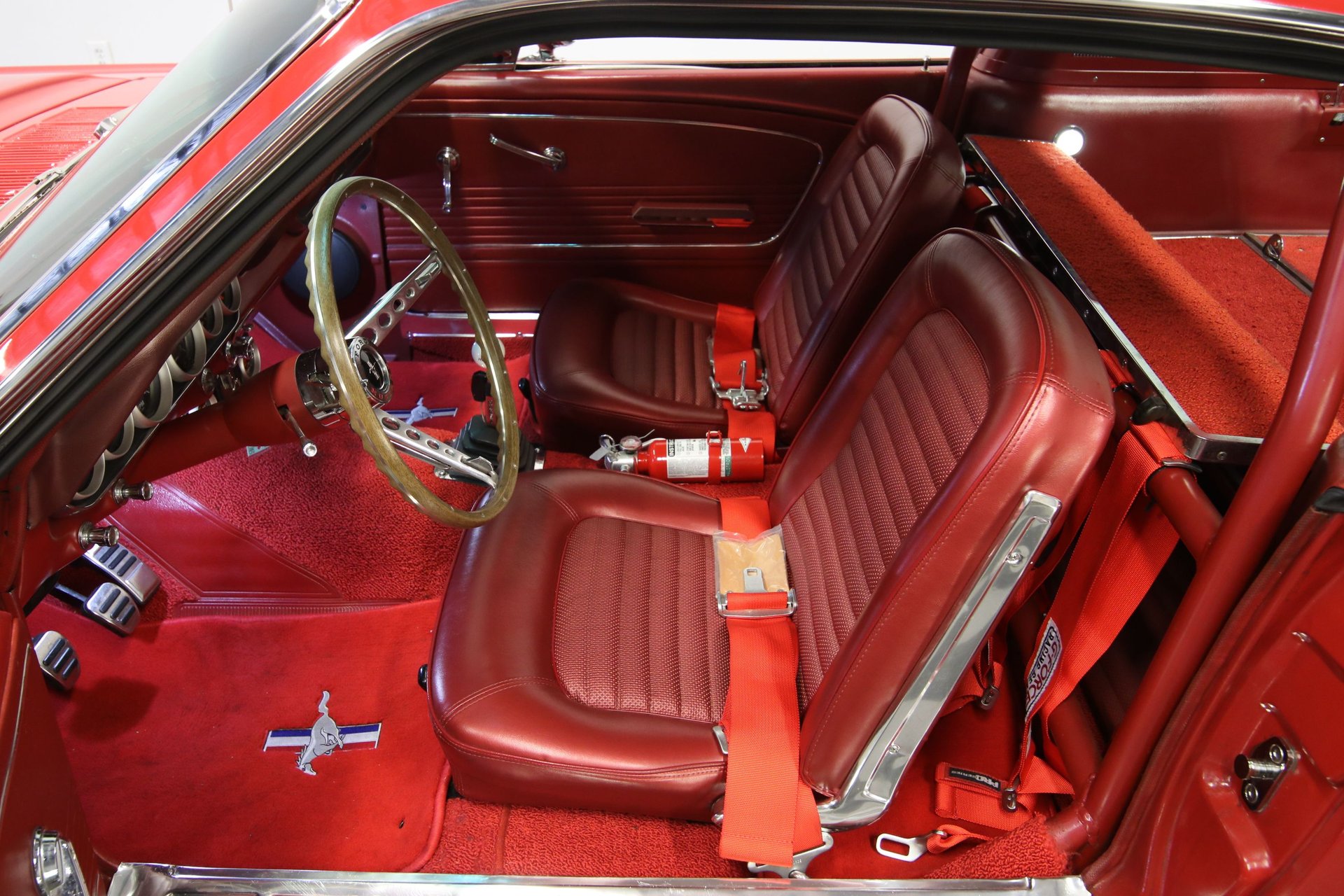 Supercharged 5.8L V8 1966 Ford Mustang Restomod