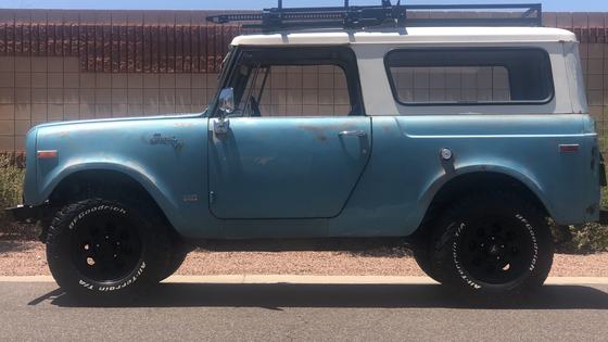 Modified 1970 International Harvester Scout 800A