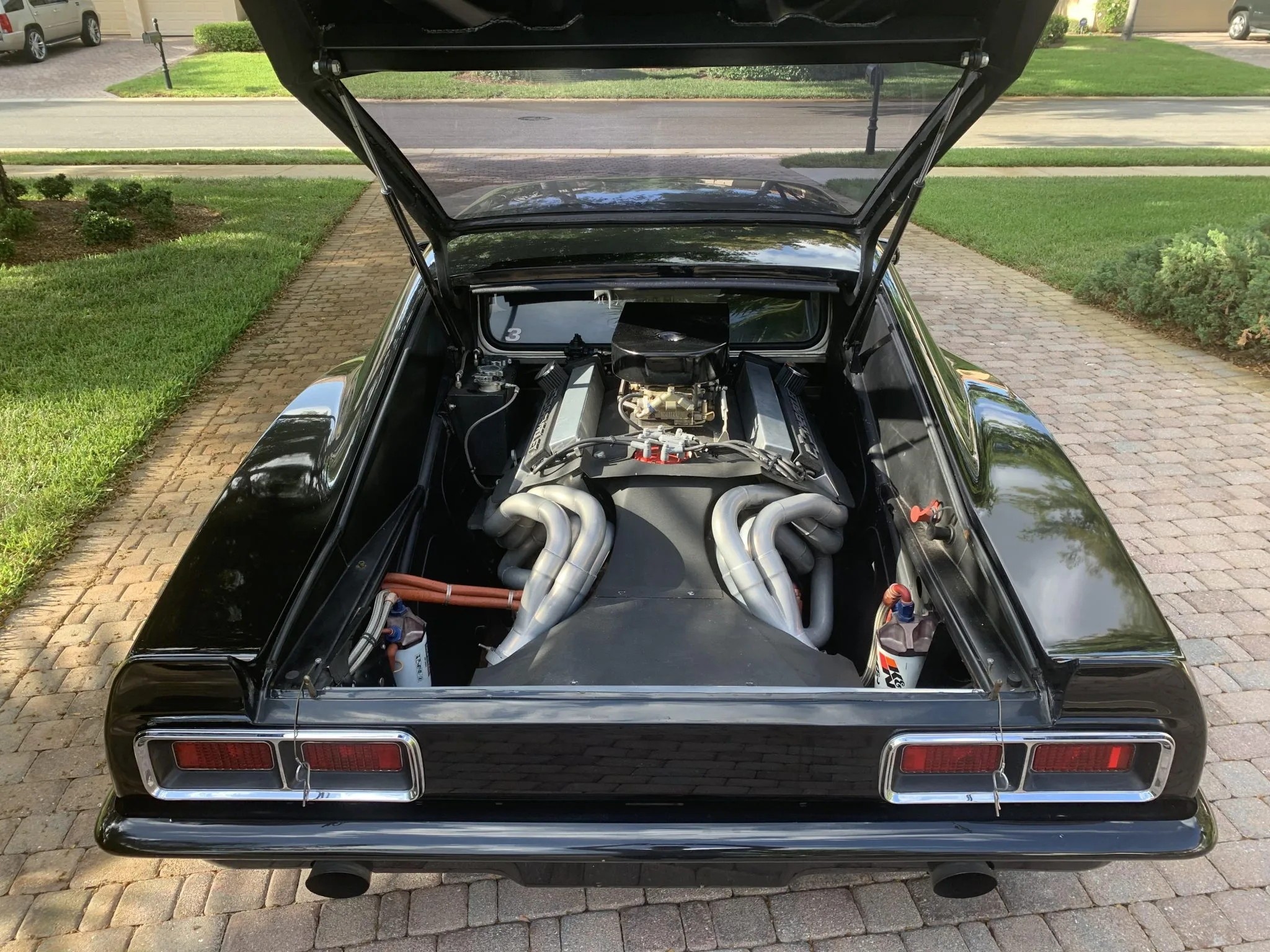 Mid-Engine Oldsmobile 455 V8-Powered 1968 Camaro