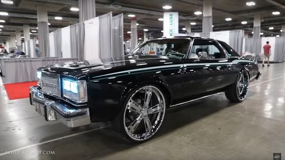Blinged-Out 1976 Buick Regal with 26-Inch Chrome Wheels