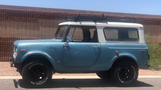 Modified 1970 International Harvester Scout 800A