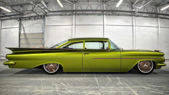 1959 Chevy Biscayne Restomod with Raceline Wheels