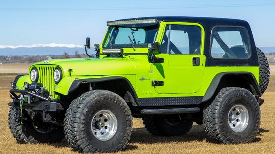 1985 Jeep CJ-7 by Advanced Suspension Design