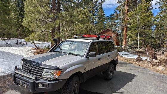 2001 Toyota Land Cruiser UZJ100