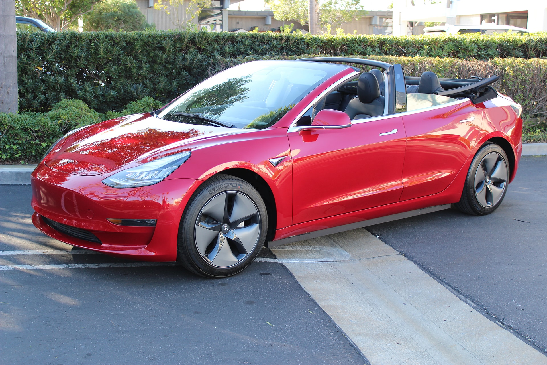 Convertible Tesla Model 3 by NCE