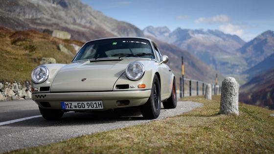Hot-Rodded Porsche 911 in the Swiss Alps