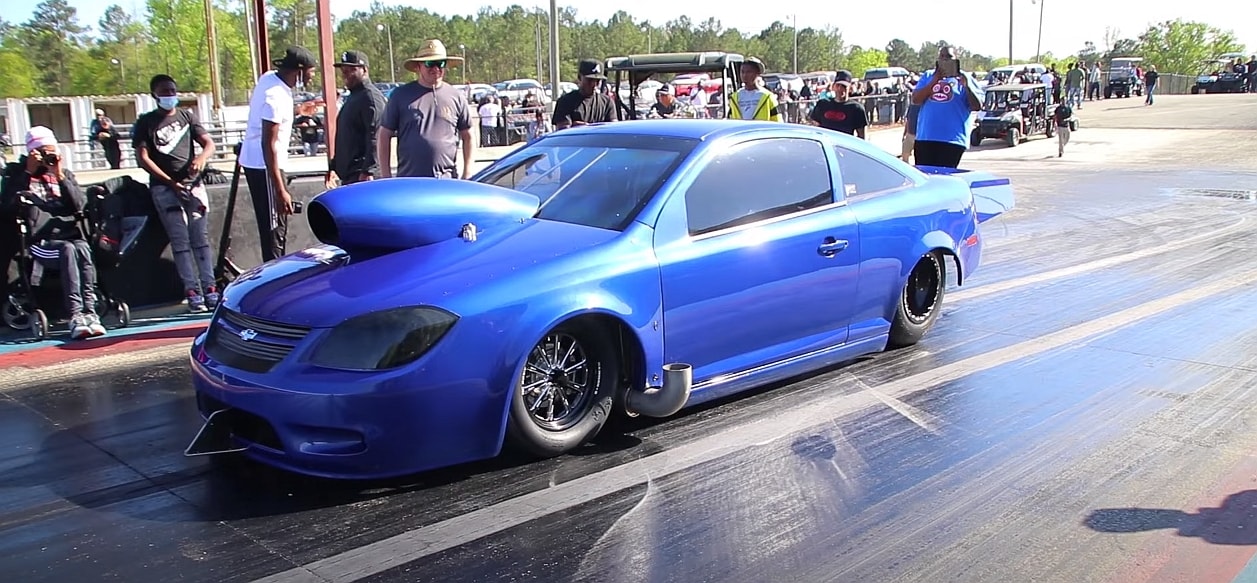 Supercharged V8 Chevrolet Cobalt Dragster