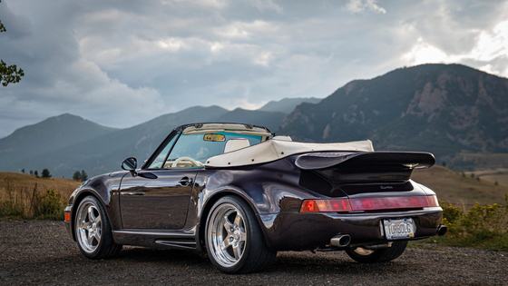 1988 Porsche 911 Turbo Cabriolet by Alfreddelia