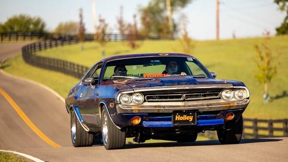 Coyote-Swapped 1971 Dodge Challenger at Ford Fest