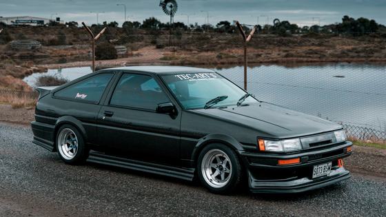 1983 Toyota AE86 Corolla Levin by Matty Dowd