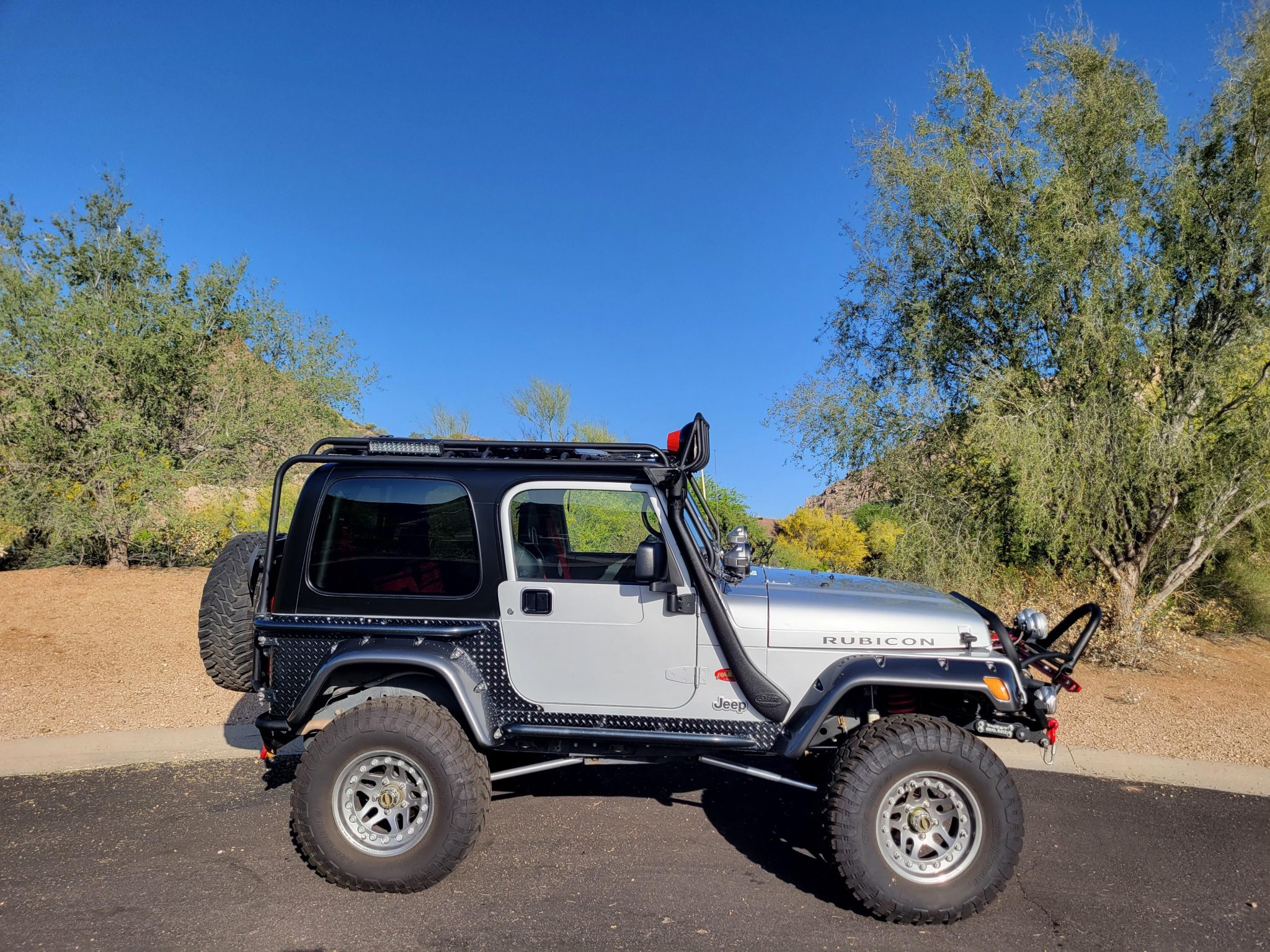 Modified Jeep Wrangler TJ Tomb Raider Edition