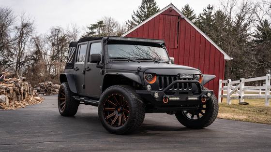 Modified 2014 Jeep Wrangler Unlimited Sahara