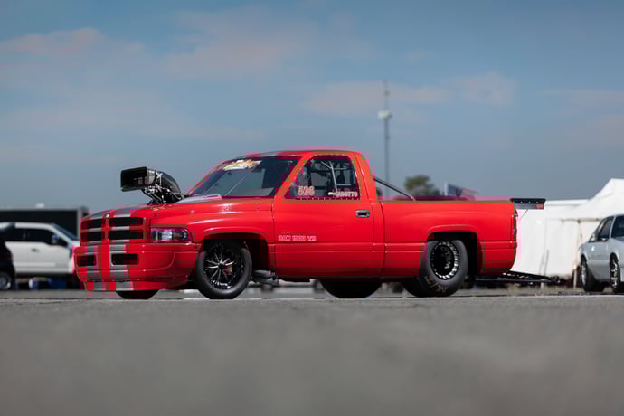 Supercharged Hemi-Powered 1997 Dodge Ram Drag Truck