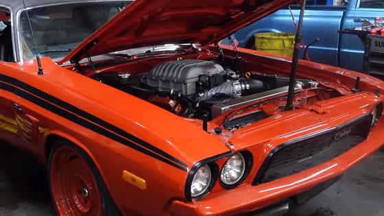 707hp Hellcat-Swapped 1972 Dodge Challenger