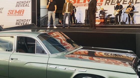Hybrid Powertrain 1963 Buick Electra at SEMA