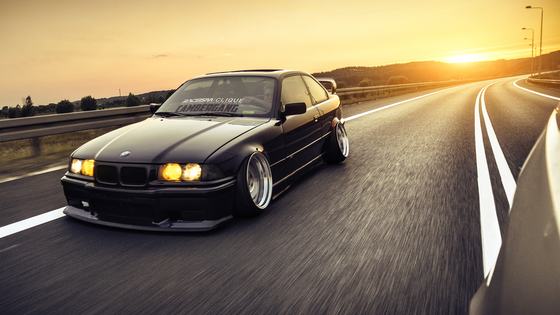 BMW Alpina B3 E36 by Michał Adamiszyn