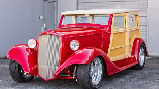 1934 Chevrolet Phantom "Surfun" Woodie Street Rod by Eric Peratt