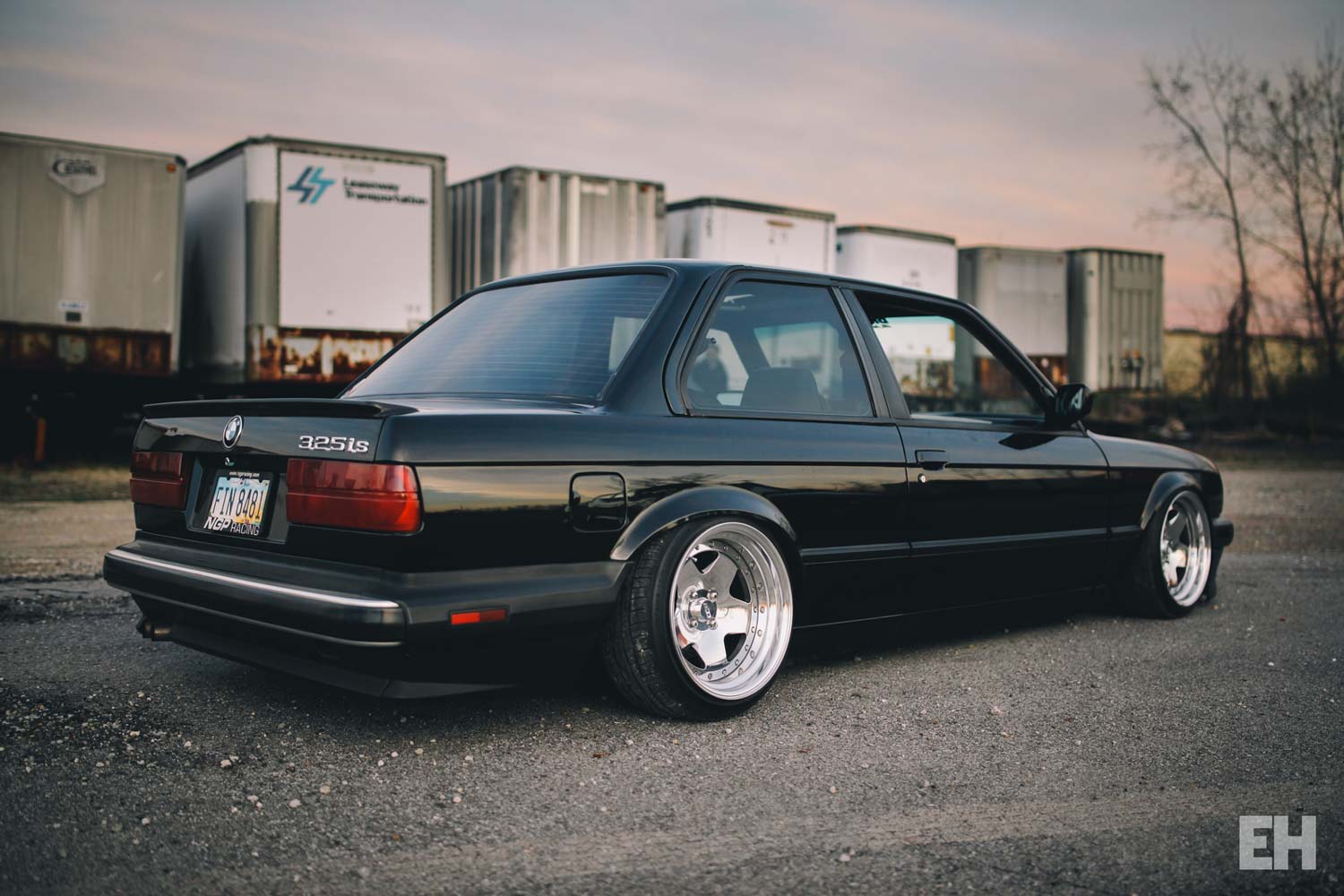 BMW E30 3 Series with CCW Classic 5 Wheels