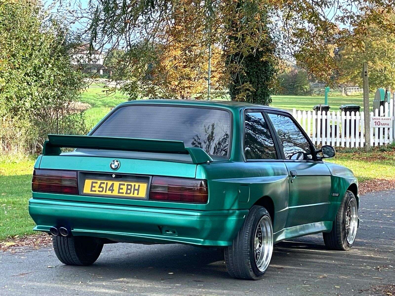 V8-Powered BMW E30 with Wide Body Kit