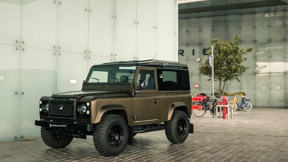 1985 Land Rover 90 V8 by Heritage Customs